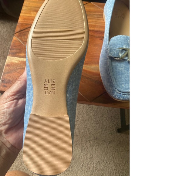 Naturalizer Aliz Loafers Denim Blue Slip On Comfort Casual Shoes 8.5 - Picture 6 of 15